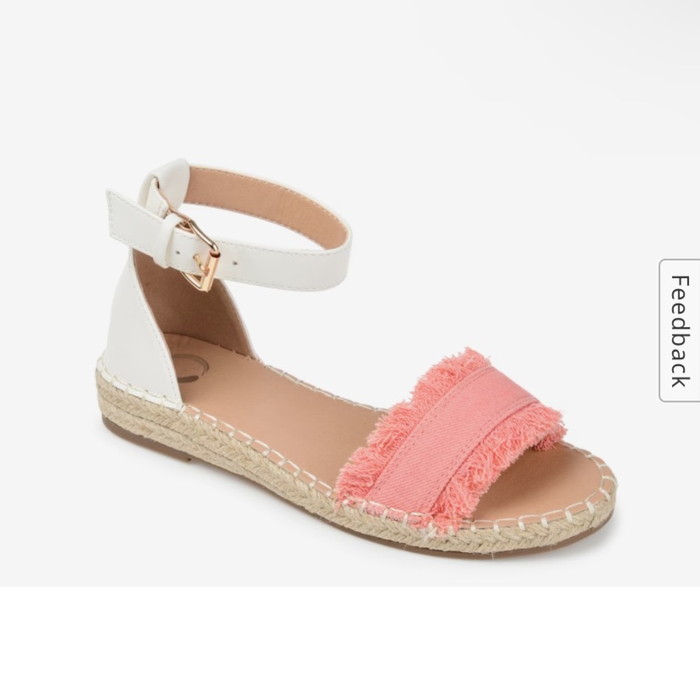 Journee collection TRISTEEN Pink Sandals NEW Size: 8.5